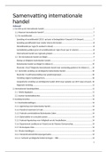 Samenvatting internationale handel 