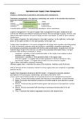 operations and supply chain management y1q2