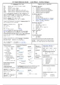 Quick Reference C++