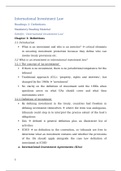 International Investment Law (ALL READINGS)