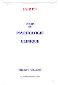 Psychologie clinique