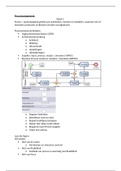 Fontys bedrijfskunde MER samenvatting Proces en operationsmanagement blok 5
