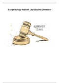 Politiek juridische dimensie burgerschap