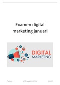 Samenvatting examen digital marketing : slides ; notities ; volledig vertaald naar het Nederlands 