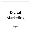 Digital Marketing Samenvatting Engels / Deels nederlands