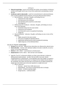 CLP4143 Abnormal Psychology Exam 1 Study Guide