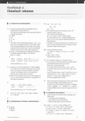 Chemie 5VWO - Hoofdstuk 4