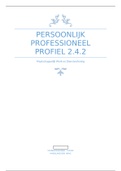 Persoonlijk Professioneel Profiel - toets 2.4.2. Maatschappelijk werk en dienstverlening