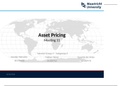 Presentation Asset Pricing