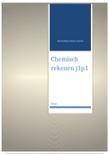 Samenvatting chemisch rekenen (mol, concentratie, gassen, reacties, pH, volumetrie)