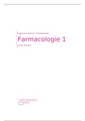 Farmacologie Farmakunde compleet (FC-I en FC-II)