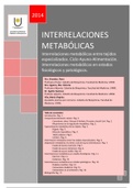 Interrelaciones Metabolicas