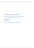 Samenvatting Governance