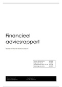 Adviesrapport inkomen en personeel, minor financiële planning Fontys Hogeschool