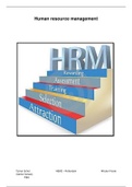Human resource management PMA/HRM