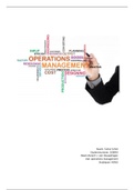 Operations management OMM