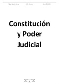 Apuntes de Constitución y Poder Judicial