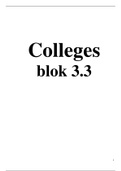 colleges blok 3.3 (excl. 4)