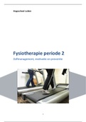 Fysiotherapie leerjaar 1 periode 2