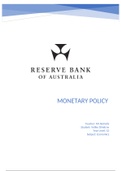 Economics: Monetary Policy