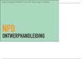 NPD ontwerphandleiding - Eindcijfer&colon;7&comma;8