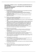 Samenvatting- hoofdstuk 1.1 t:m 1.8 - Gezondheid, gezondheidsindicatoren en volksgezondheid .docx  