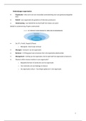 Businessmanagement - Organisatie en management