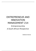 Entrepreneurship and Innovation Management 214
