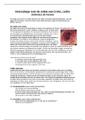 Hoorcollege over de ziekte van Crohn, Colitis ulcerosa en reuma OWE 7