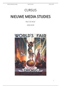 Volledige cursus Nieuwe Media Studies - Ralf De Wolf - 2018-2019 - UGent.pdf