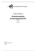 Antwoorden Werkcolleges Socialezekerheidsrecht - Studiehandleiding