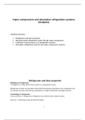 Vapor compression and absorption refrigeration systems (Analysis)