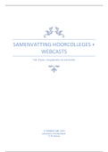 Samenvatting van hoorcolleges &plus; webcasts &plus; jurisprudentie