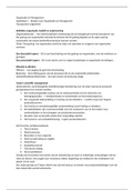 Organisatie en Management Hoofdstuk 1 Samenvatting