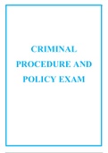 MLJ707 - Criminal Procedure - Notes