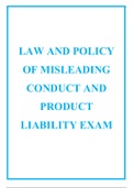MLJ706 - Misleading Conduct - Notes