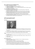 Probleem 1: Psychoanalitische perspectief van Freud