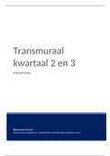 Samenvatting transmuraal kwartaal 2 & 3