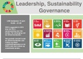 Leadership, Sustainability and Governance Tentamenstof 