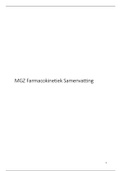 MGZ Q3 Farmacokinetiek samenvatting