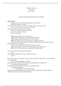 Midterm 2- Exam practice notes