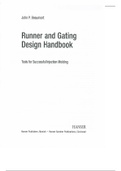 Handbook For Runner and Gate design