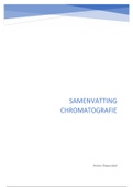 Instrumentele Analyse 3 - Samenvatting chromatografie 