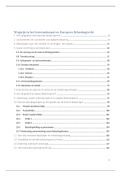 Samenvatting Wegwijs in het Internationaal en Europees Belastingrecht
