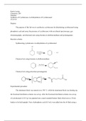 Chemistry 269 - Organic Chemistry Lab Report 6