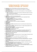Medische Kennis | Inleiding in psychologie 1.3B | Begrippenlijst