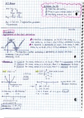 Survey of Calc - 1st/2nd Derivative (Ch.4) Notes