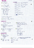 Survey of Calc - Logarithmic Differentiation (Ch.5) Notes