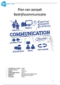 Moduleopdracht Bedrijfscommunicatie NCOI met Beoordeling, cijfer 6,5