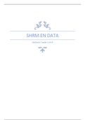 Samenvatting deeltoets 1 SHRM en HR DATA